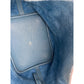 Hermes Taurillon Clemence Picotin 22 MM Blue Leather Hand Bag