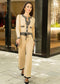 Knitted Cardigan Suspender Trousers Three Piece Set