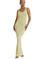 Knitted Floating Flower Cover-up Beach Dress