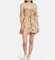 AREA STARS Taylor Tropical Floral Mini Dress M