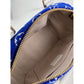 Louis Vuitton Jacquard Velvet Speedy 20 Bandouliere Blue Crossbody Bag