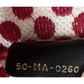Christian Dior Canvas Dior Amour Dots Vertical Book Tote