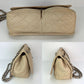 Chanel Grained leather Medium Natural Beauty Beige Flap Bag
