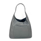 Prada Vitello Daino grey Hobo Bag
