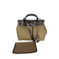Hermes Toile Vache Hunter Herbag zip 31 PM Etoupe Ebene Shoulder Bag