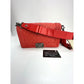 CHANEL Lambskin Quilted Medium Boy Red Flap Bag