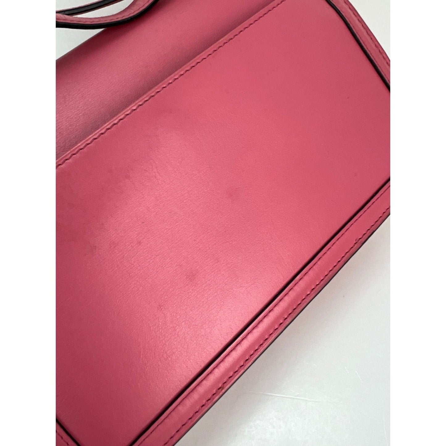 Loewe Medium Barcelona Pink Leather Shoulder Bag