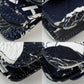 Chanel Reissue 2.55 Quilted Printed Canvas Limited Edition Wallet on a Chain Clutch RARE
