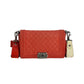 CHANEL Lambskin Quilted Medium Boy Red Flap Bag