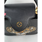 Louis Vuitton  Taurillon Capucines Trapped Leopard BB Black Shoulder Bag