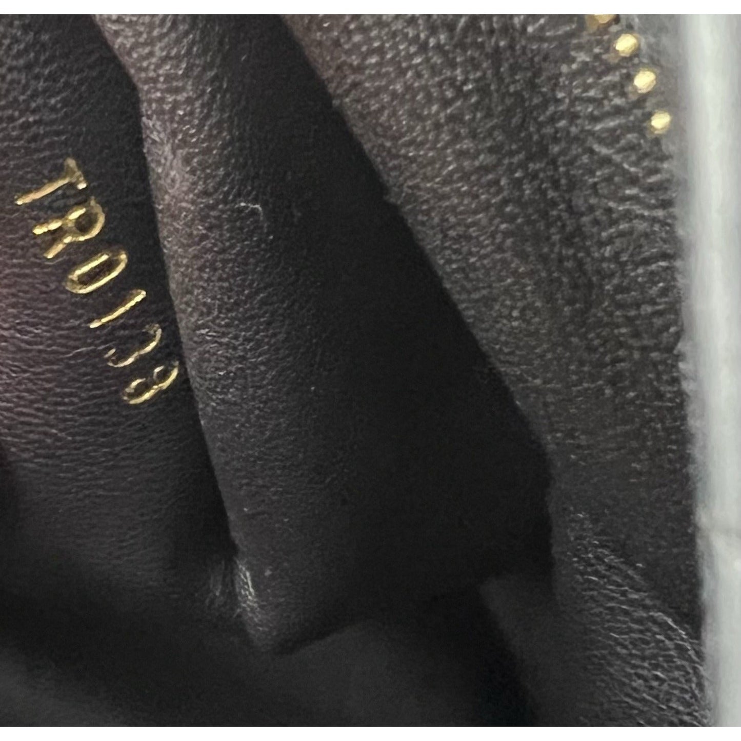 Louis Vuitton  Taurillon Capucines Trapped Leopard BB Black Shoulder Bag