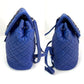 Chanel Lambskin Quilted Small Urban Spirit Blue Backpack