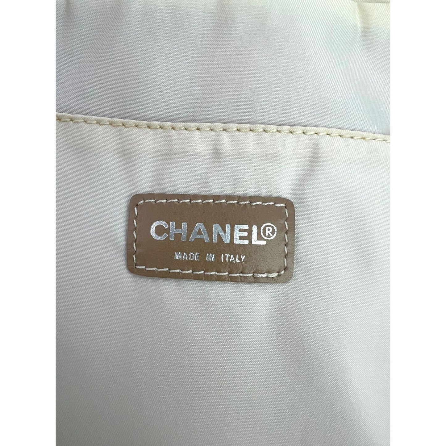 Chanel Canvas Nylon Travel Briefcase Attache Bag 