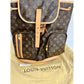 LOUIS VUITTON Bosphore Monogram Canvas Backpack