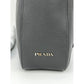 Prada Vitello Daino grey Hobo Bag