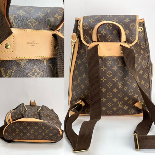 LOUIS VUITTON Bosphore Monogram Canvas Backpack