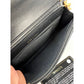 Chanel Caviar Quilted Mini Boy Clutch Wallet on a Chain Black