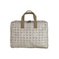 Chanel Canvas Nylon Travel Briefcase Attache Bag 