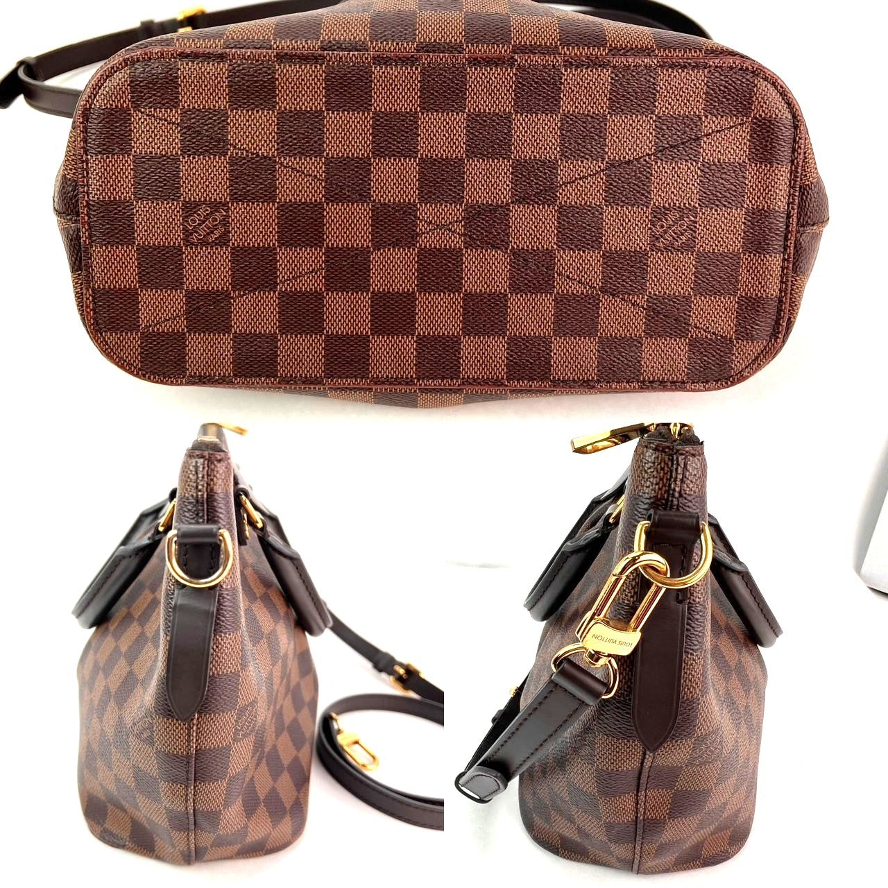 Louis Vuitton Damier Ebene Siena PM Shoulder Bag