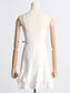 Embroidered Sling Ruffle Dress