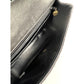 Chanel Vintage Quilted Lambskin Black Resin Chain Small Classic Single Flap Bag RARE