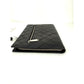 Bottega Veneta Black Leather Maxi Intreciato Document Case Wristlet Clutch Bag