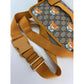 Gucci XKai GG Supreme Slim Vintage Sun Oil Bear Belt Sling Bag