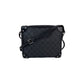 Gucci Black GG Supreme Selleria Square Messenger Bag
