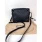 Gucci Black GG Supreme Selleria Square Messenger Bag