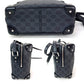 Gucci Black GG Supreme Selleria Square Messenger Bag