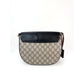 Gucci GG Supreme Web Padlock Black Messenger Shoulder Bag