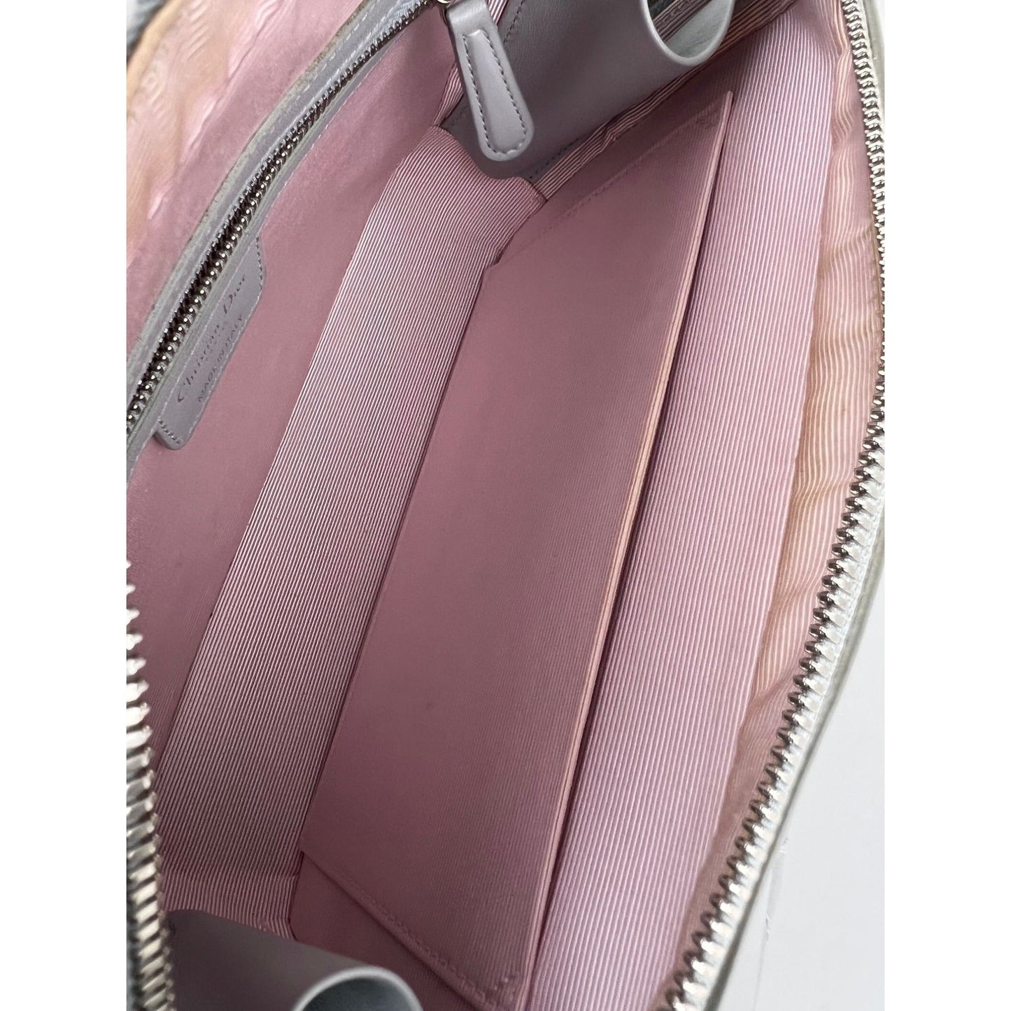 Christian Dior Lambskin Cannage Stardust Small Camera Crossbody Bag