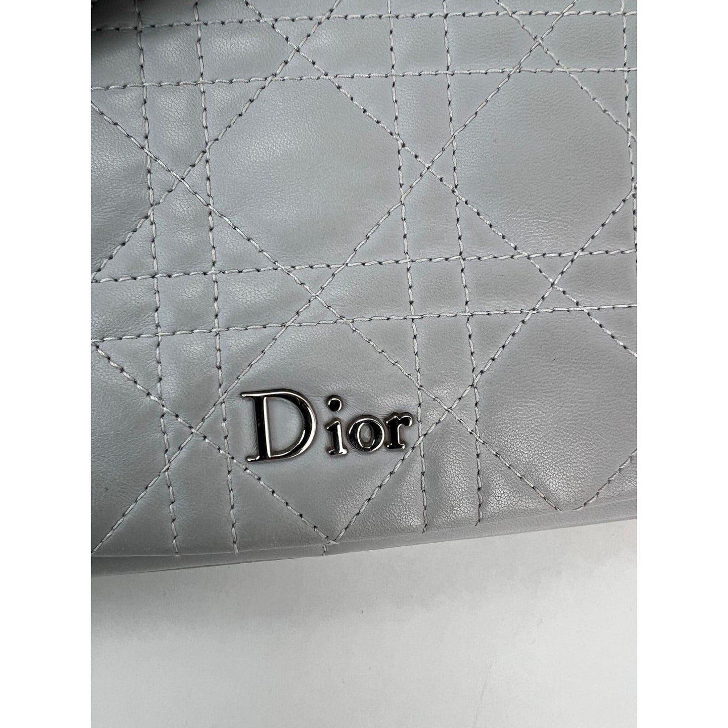 Christian Dior Lambskin Cannage Stardust Small Camera Crossbody Bag