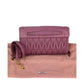 Miu MIU Matelasse Pink Nappa Leather Shoulder Bag