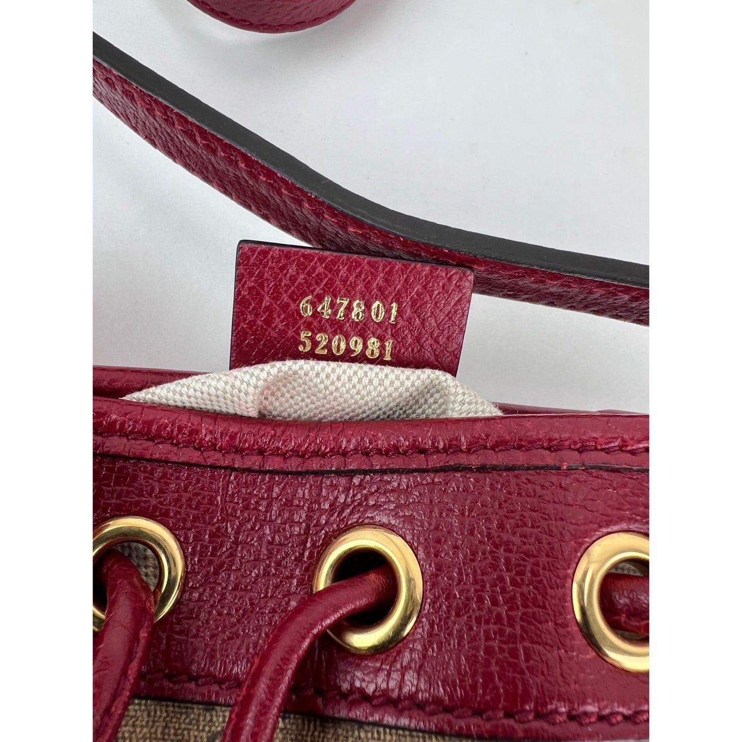 Gucci X Doraemon Vintage GG Supreme Mini Bucket Bag