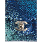 Chanel Shaded Sequins Mini Flap Green, Blue, black Shoulder Bag