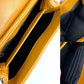 Saint Laurent Calfskin Quilted Toy Loulou Yellow Crossbody Bag