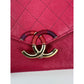 Chanel Paris-Cuba Medium Caviar Calfskin Thread Around Pink Flap Bag with top handle