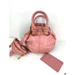 Balenciaga agneau Giant 12 Gold Hardware Mini Pompon Rose Pink Bucket Bag