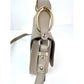 Chloe Shiny Calfskin Suede Small C Motty Gray Shoulder Bag