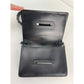 Prada City Calfskin Saffiano Studded Cahier Crossbody Clutch Bag Black